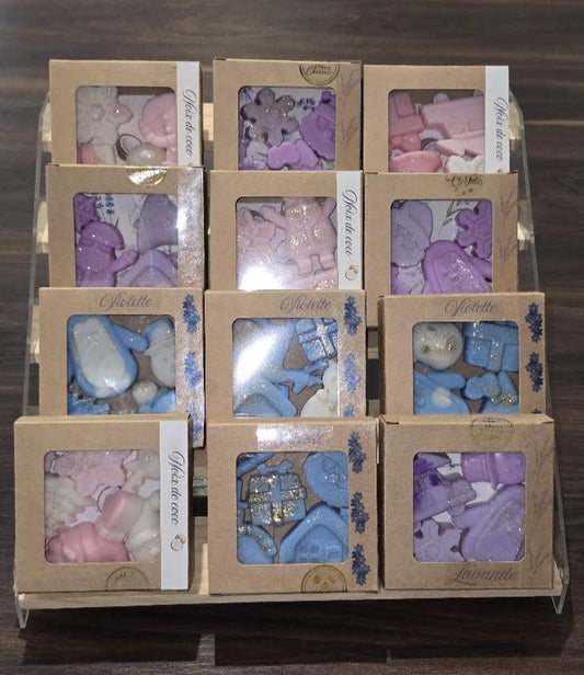 Coffret 4 fondants de Noël